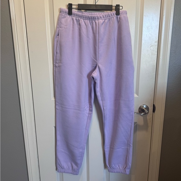 Fabletics lavender jogger pants size XL - Picture 1 of 2